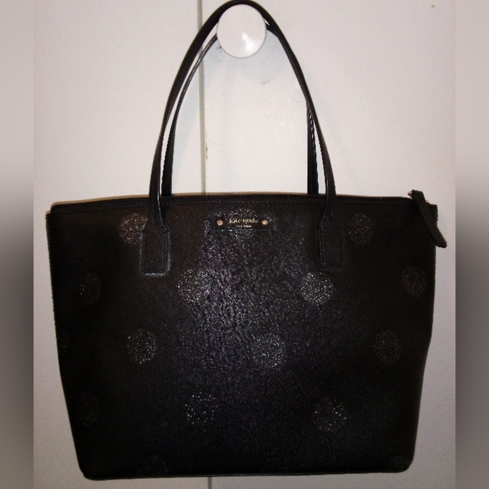 Kate Spade shimmer tote bag